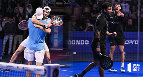 Malmö tendrá su gran duelo en la final masculina: Galán-Lebrón contra 'Sanyo' y Tapia en busca del título nórdico