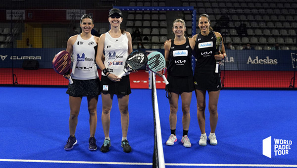 Semis Vigo Open 2021 Gemma Triy y Ale Salazar inicio partido