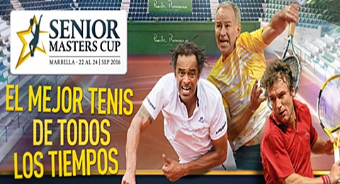 Senior Masters Cup, tenis de alta calidad y también mucho pádel