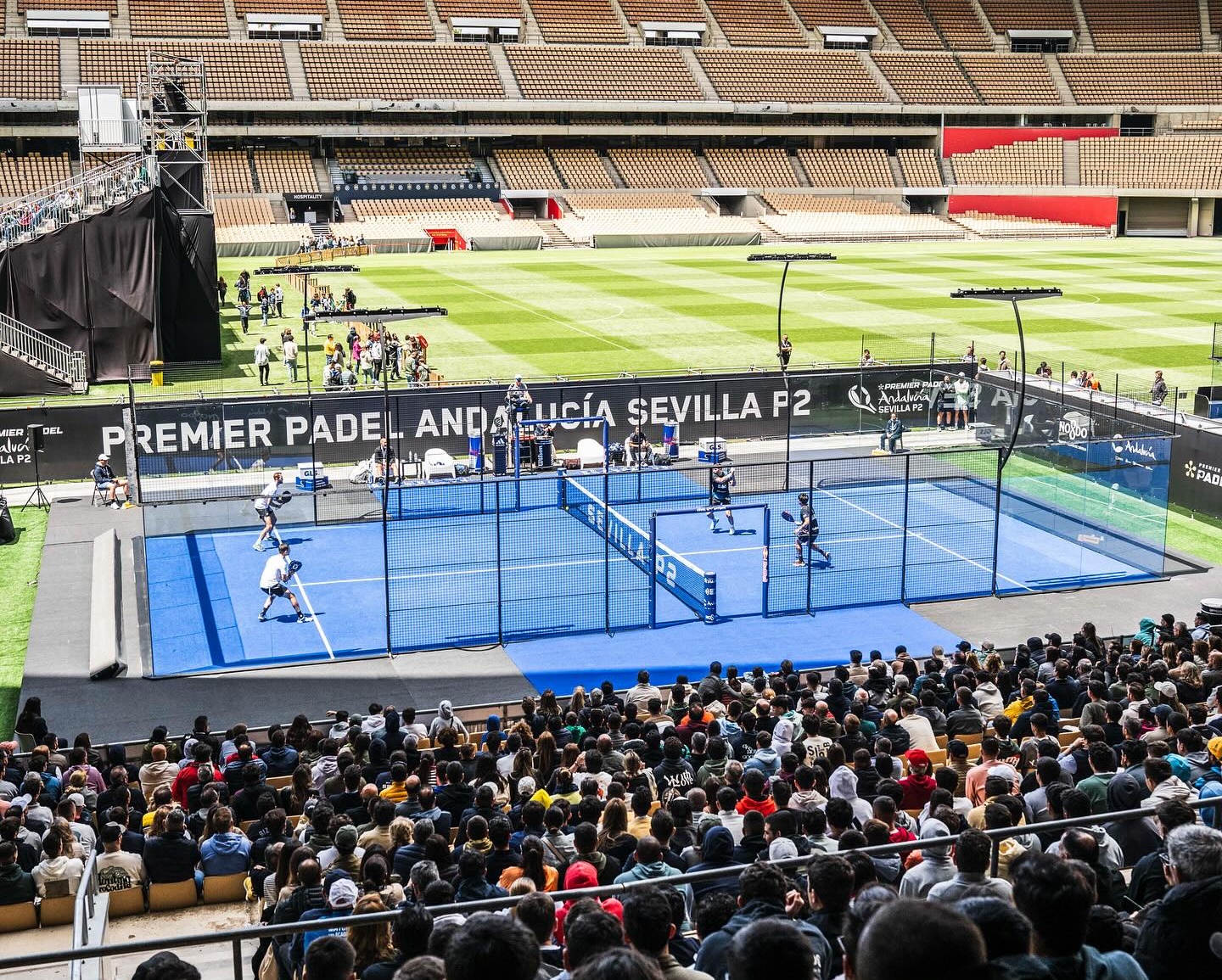 Sevilla Premier Padel P2 segundo día cuadro masculino 2024