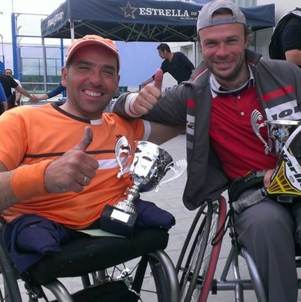 Rubén Castilla y Óscar Agea ganan el Torneo Nacional en silla