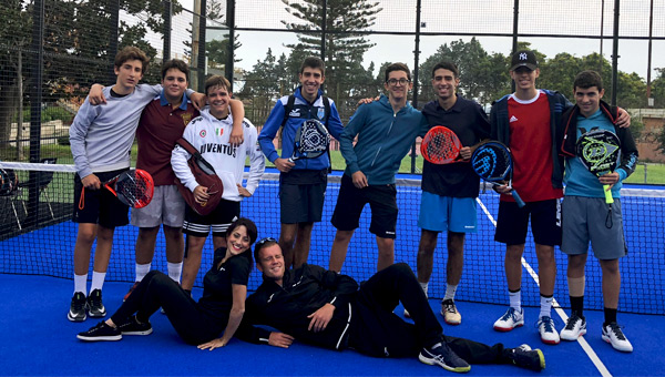 Alumnos Escuela Padel Club Siracusa 2018