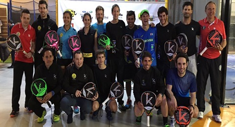 SKÖLL Padel presentó su equipo y sus armas en Zaragoza