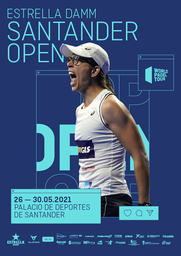 Cartel Oficial Santander Open 2021