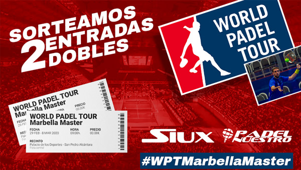 Sorteo PadelNuestro entradas Marbella