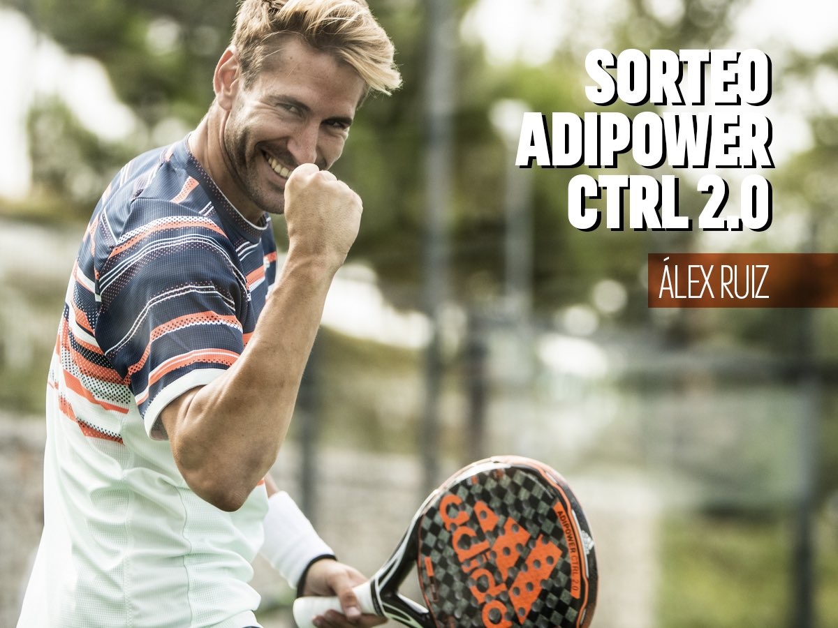 Sorteo pala Álex Ruiz adidas padel