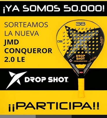 Drop Shot llega a los 50.000 fans y premia a sus seguidores