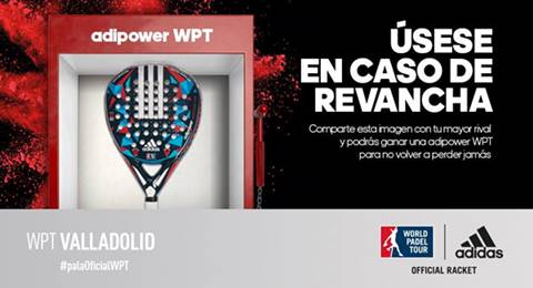 Hazte con la adidas adipower WPT para ganar todas las revanchas