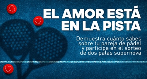 Sorteo con mucho amor de la mano de adidas padel