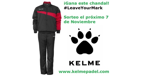 Hazte con un chándal de Kelme Pádel