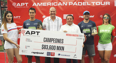 El American Padel Tour ya tiene ganadores en su prueba inaugural