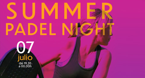 Noche de verano cargada de pádel en el Club de Pádel La Moraleja