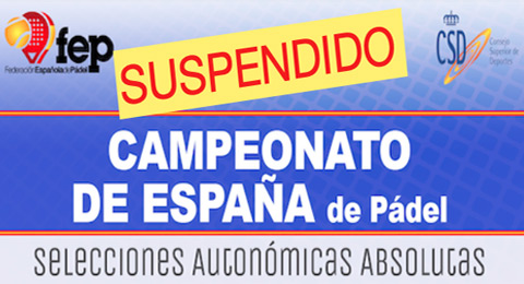 Doble suspensión FEP: dos grandes citas se despiden del calendario