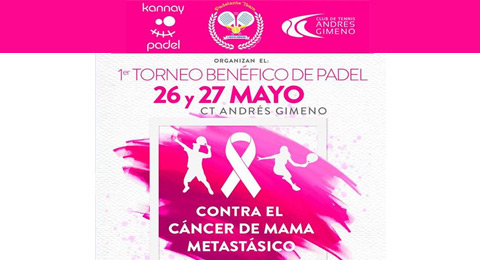 Ayuda en la lucha contra el cáncer de mama metastásico jugando al pádel