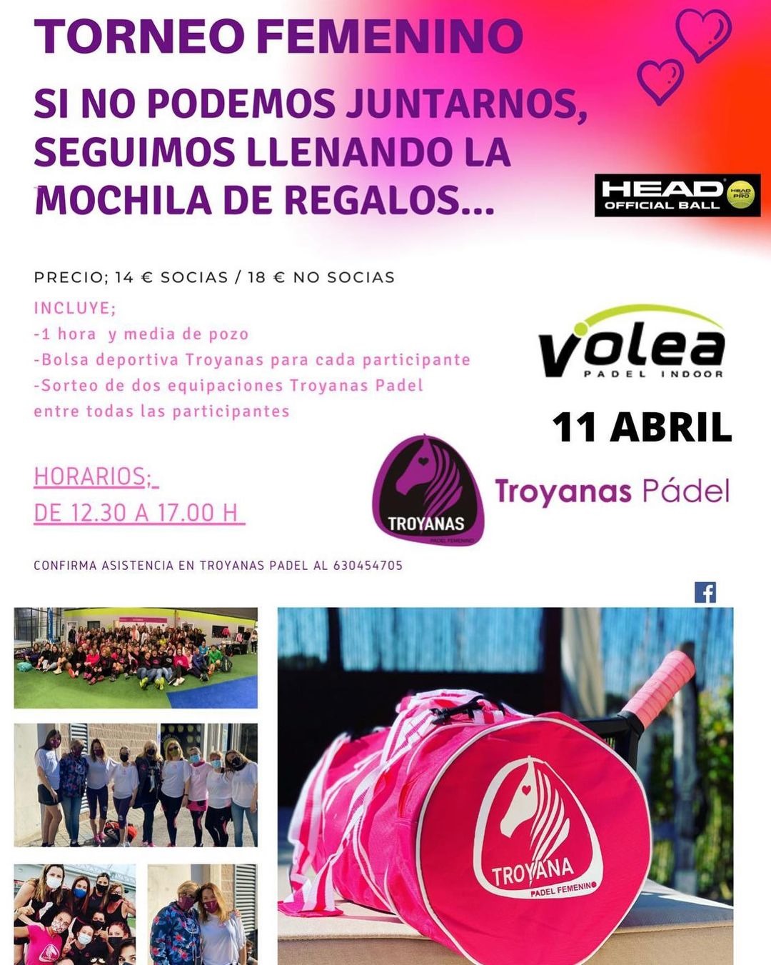 Torneo troyanas abril 2021 Volea