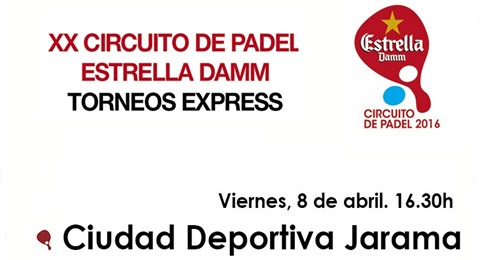 Nueva cita de los torneos express del Circuito Estrella Damm