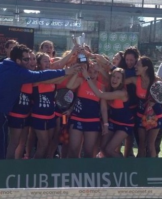 Las chicas del TPI, campeonas de Cataluña por equipos