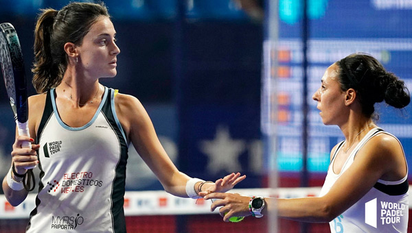 Tamara Icardo y Sandra Hernández semis WPT Wopen