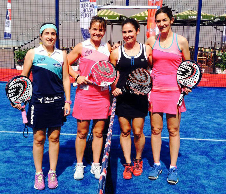 Las féminas de Bullpadel, protagonistas del Mutua Madrid Open de Tenis