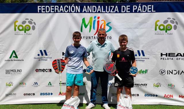 Ganadores tercera prueba Menores FAP Mijas 2023 