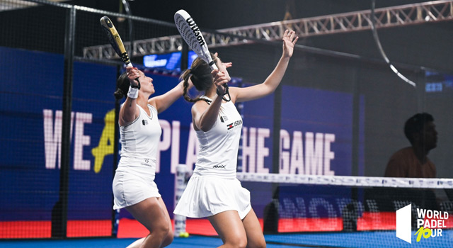 Teresa Navarro y Marina Martínez segundo día diesciseisavos final Parauay Open 2023