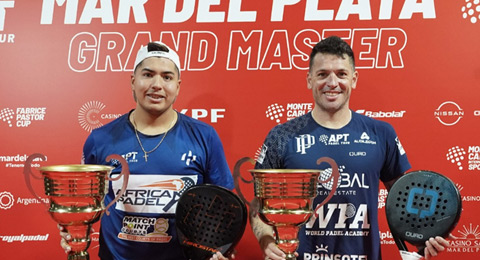 'Tolito' Aguirre y 'Tito' Allemandi siguen de dulce: otro torneo con victoria y triplete