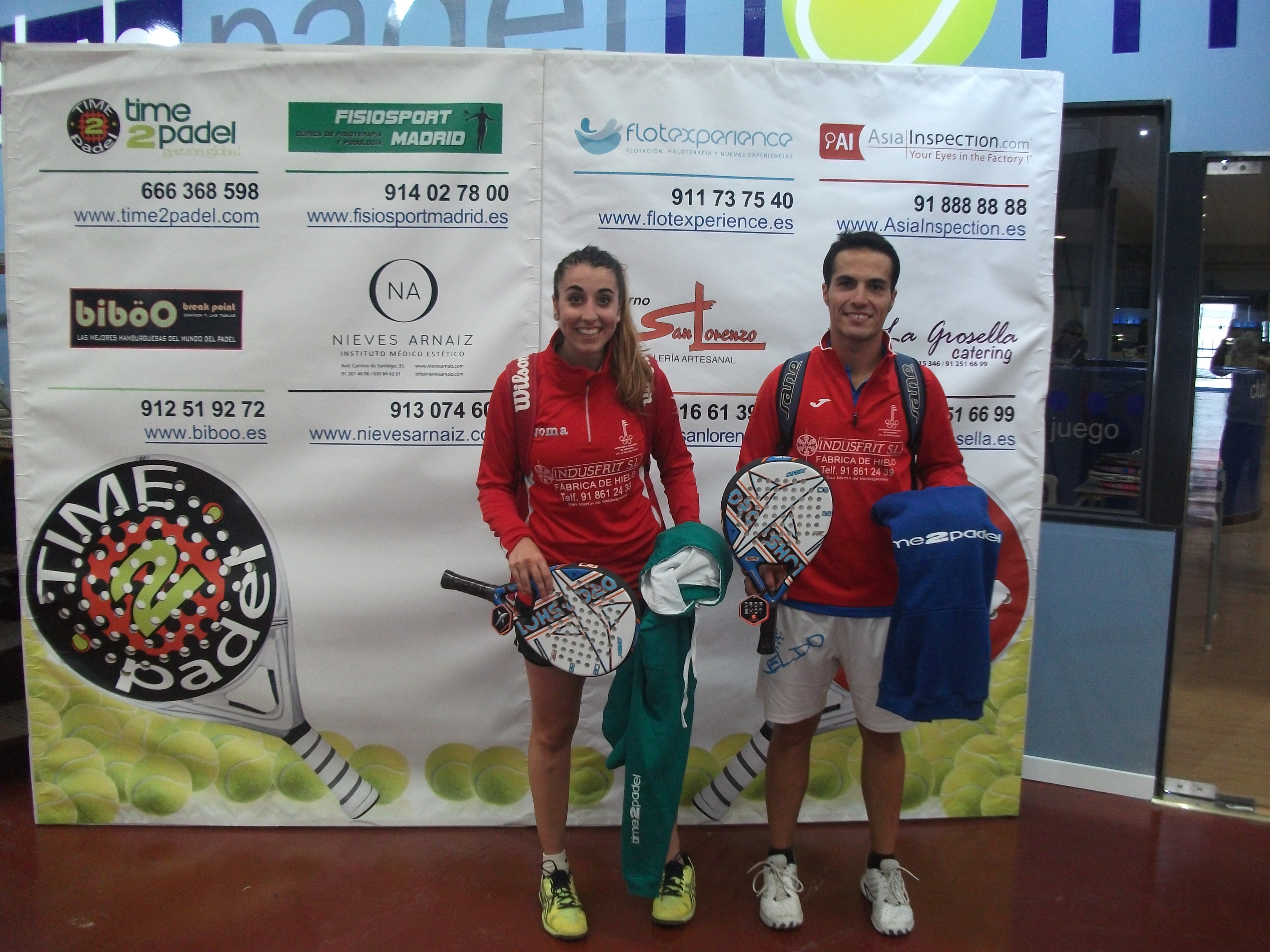 Más de 50 parejas consagran el triple torneo de Ávila