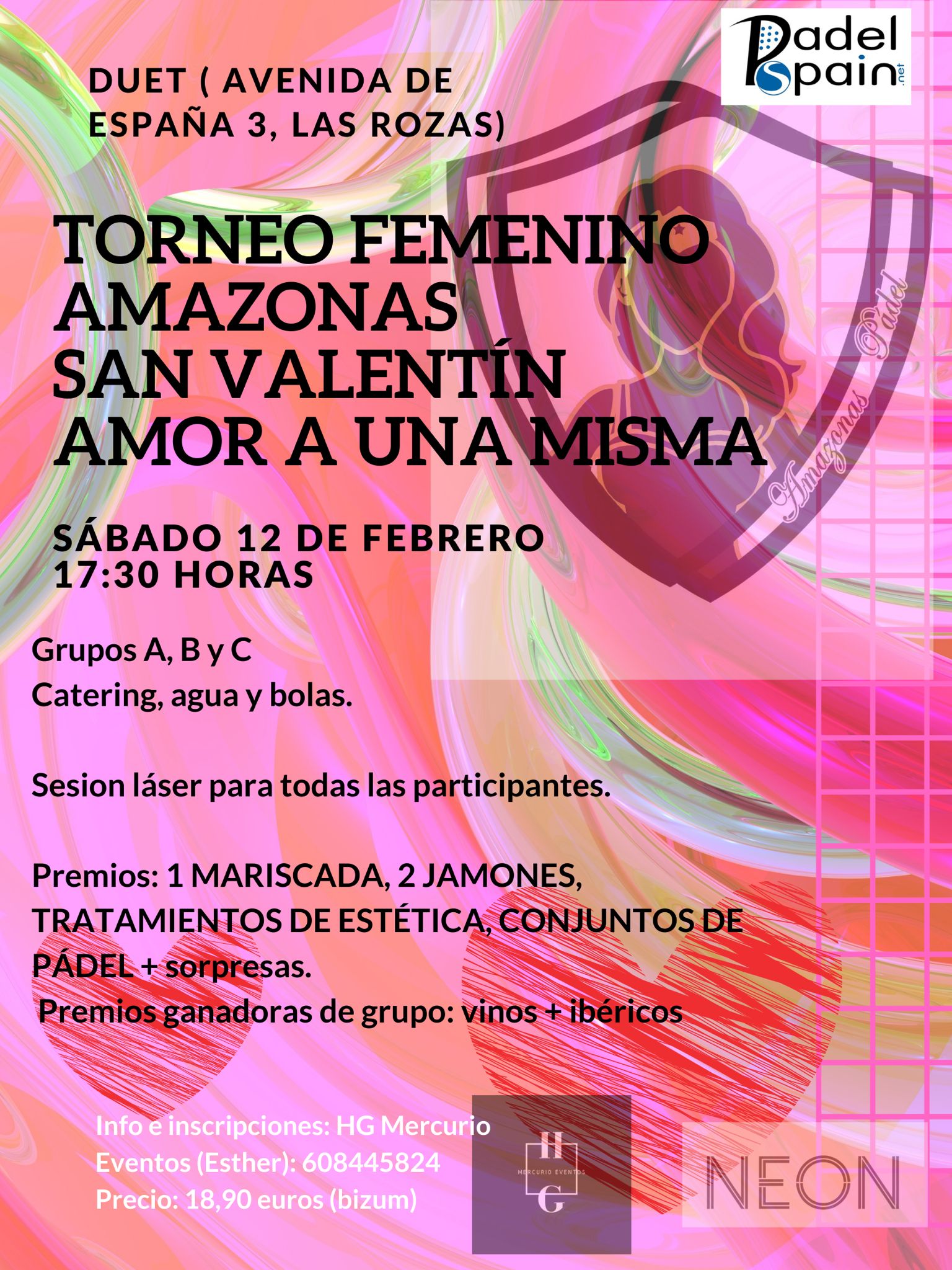 Torneo Amazonas Pádel San Valentín 2022