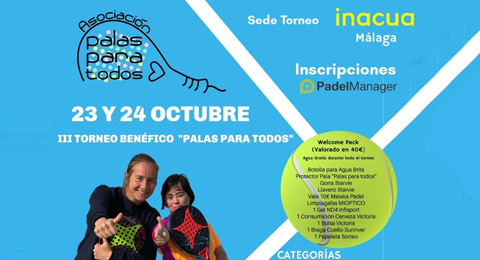 La Asociación Palas Para Todos regresa con su esperado torneo solidario