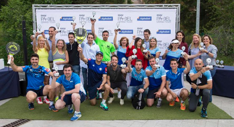 Primera de las dos citas consecutivas del BMW Padel Grand Tour en Madrid