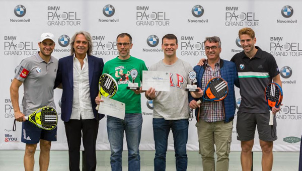 Campeones BMW Padel Grand Tour Coruña Sport Center 2018 hombres