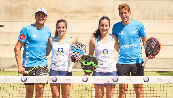 Clinic Nerone y Álex Ruiz BMW Padel Grand Tour Valladolid 2019