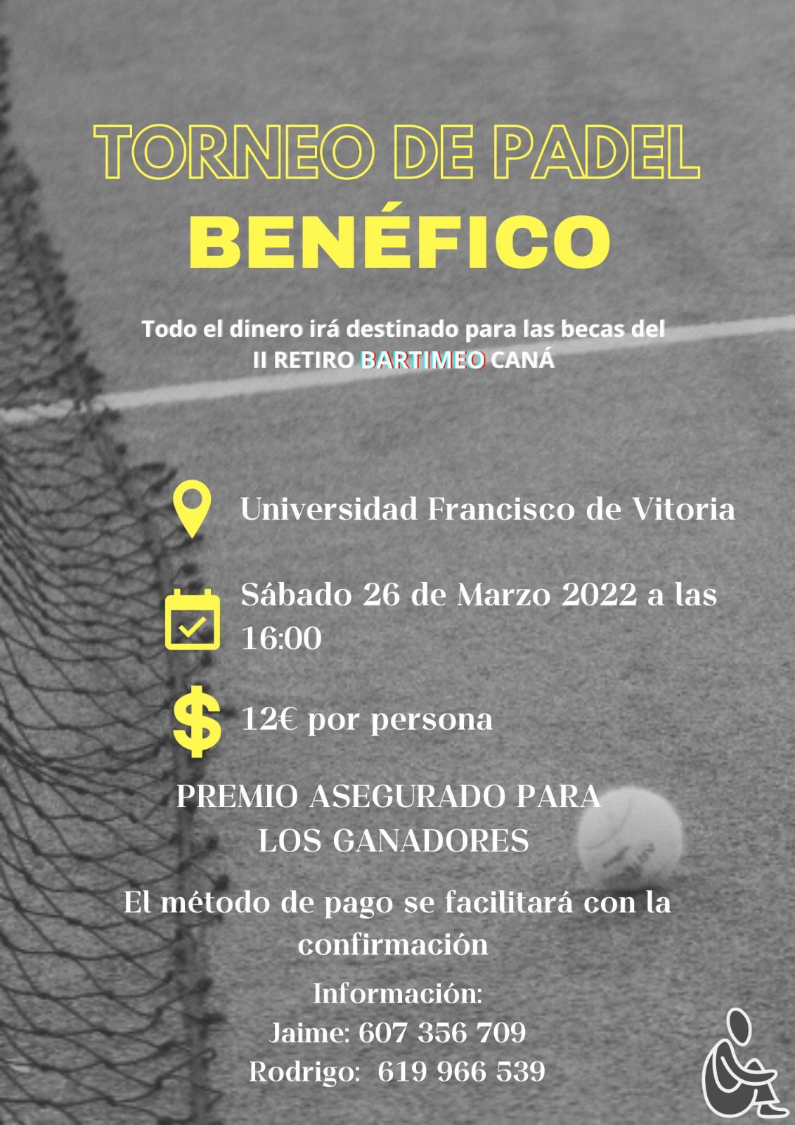 Torneo solidario Bartimeo Caná