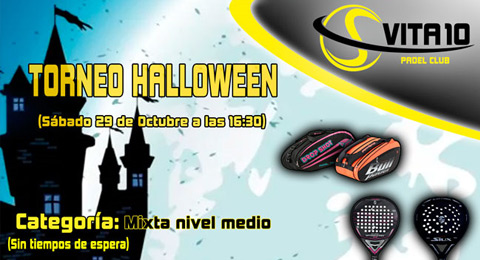 Halloween llega en forma de torneo a las pistas de Vita10 Padel