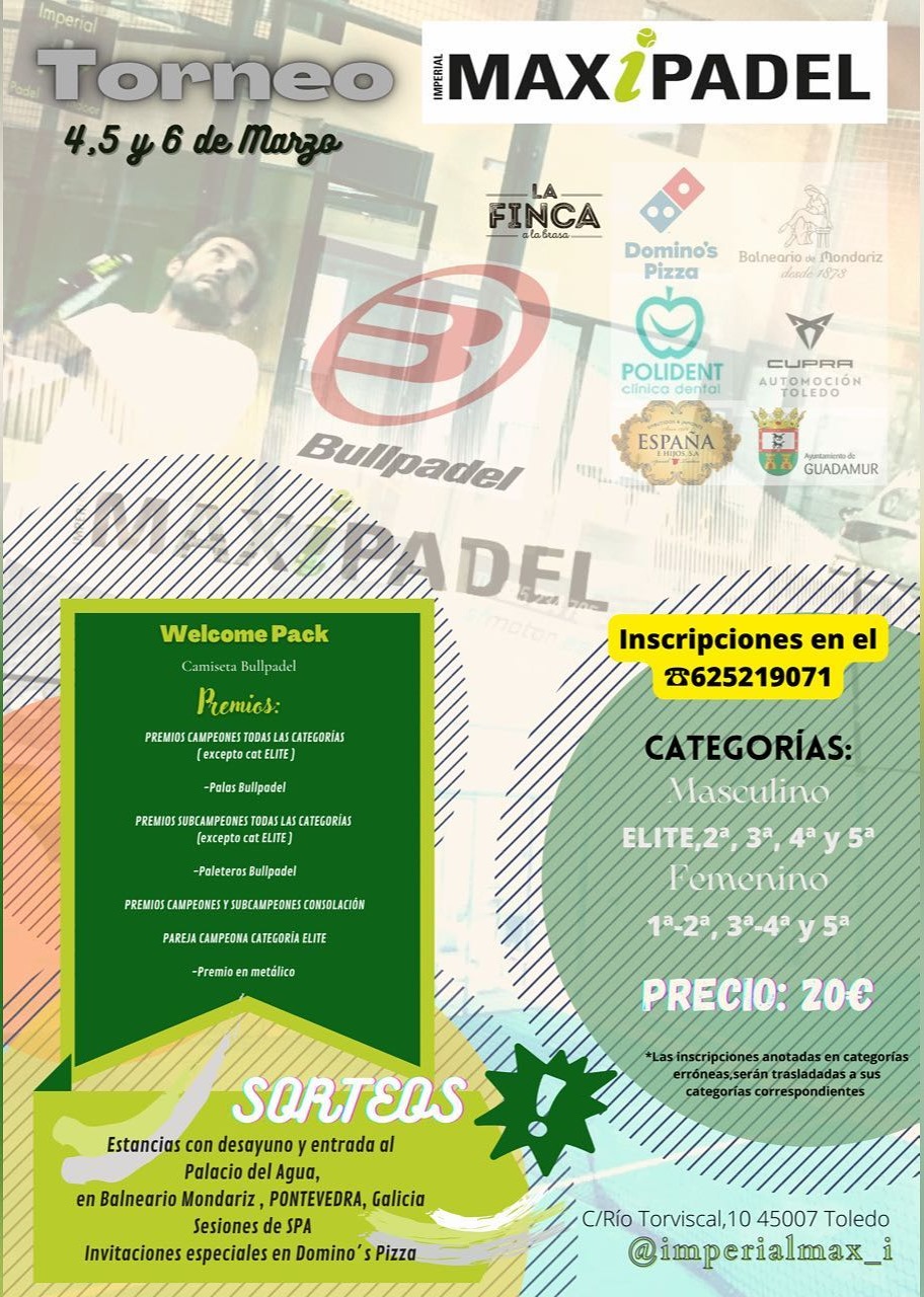 Torneo club Maxi Grabiel Imperial Toledo