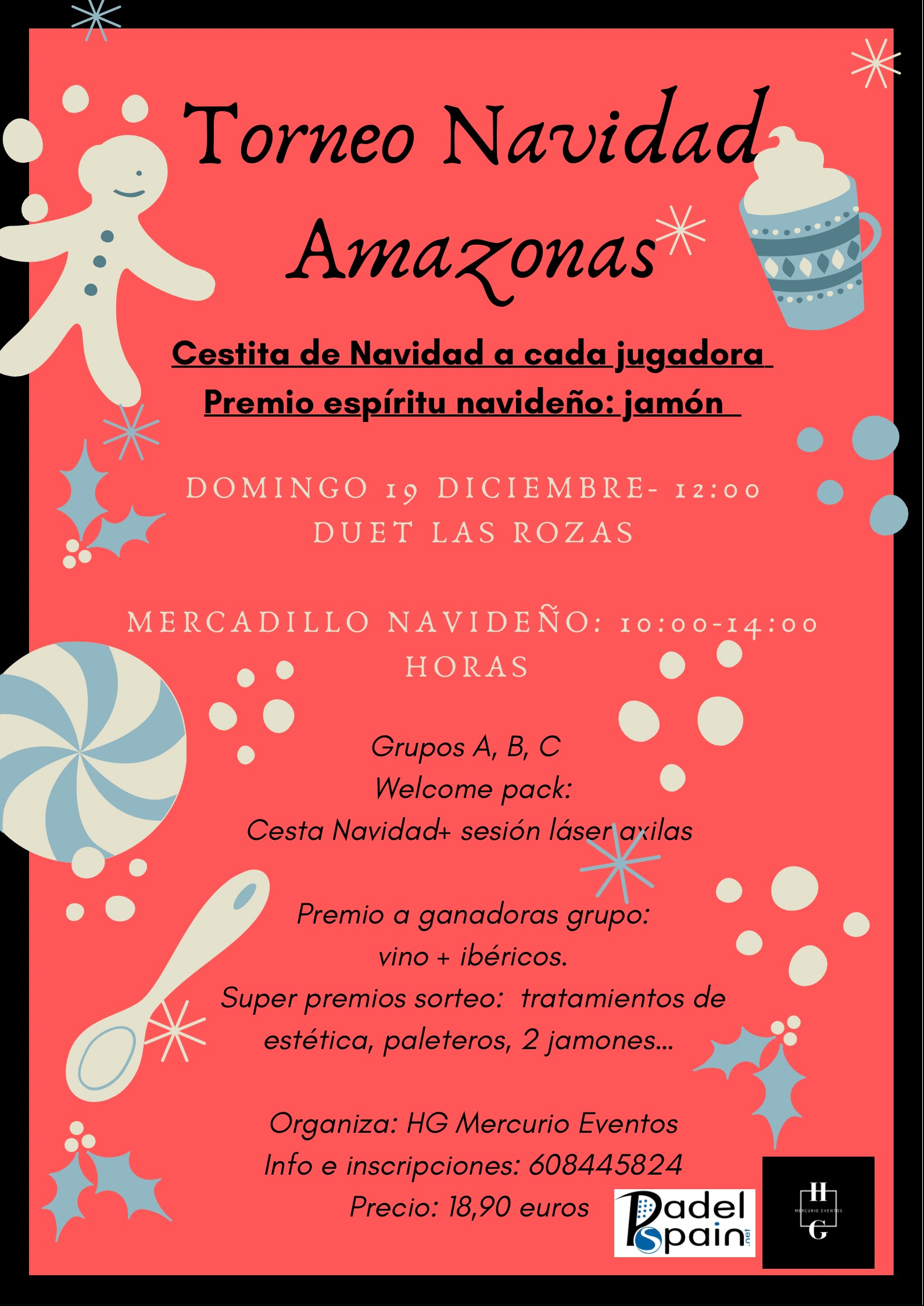 Torneo Navidad Amazonas Pádel 2021