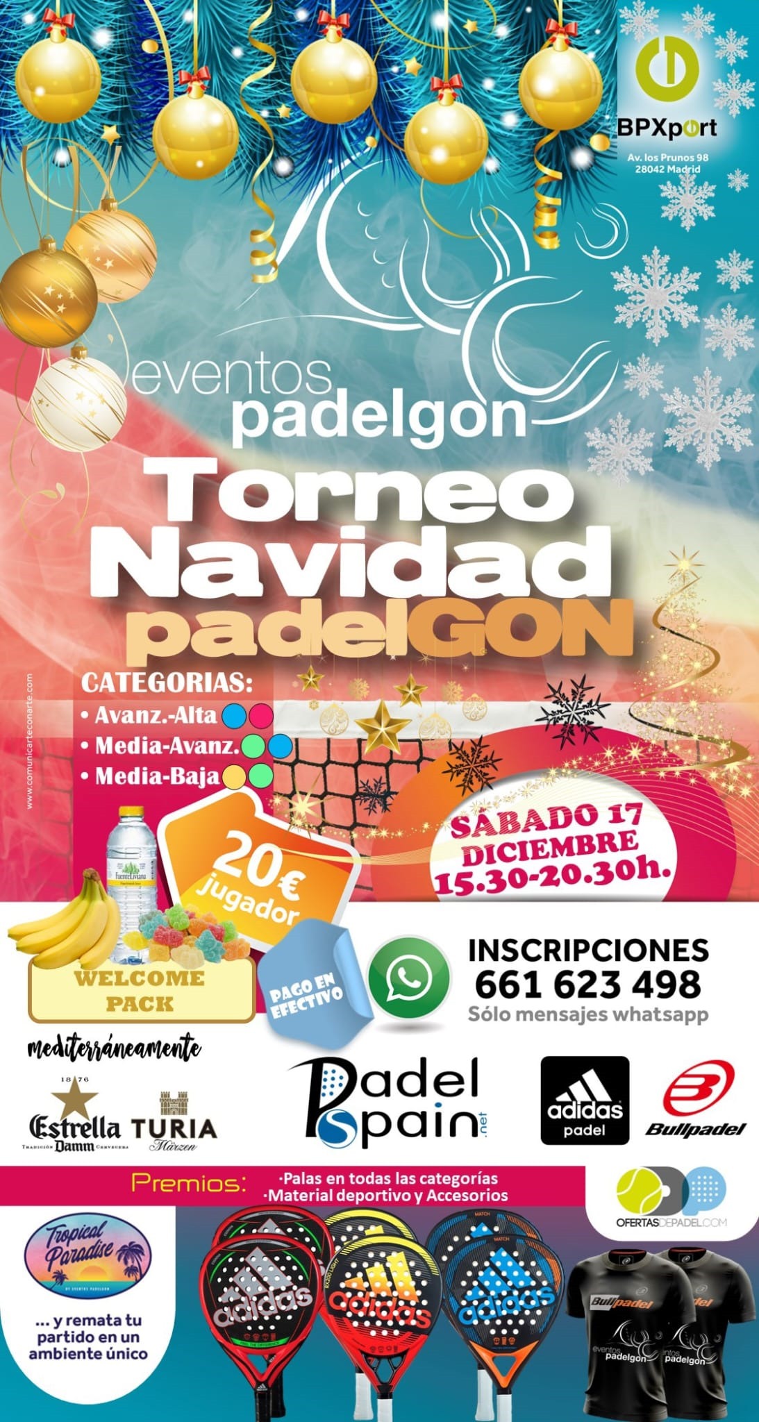 Torneo Navidad Padelgon 2022