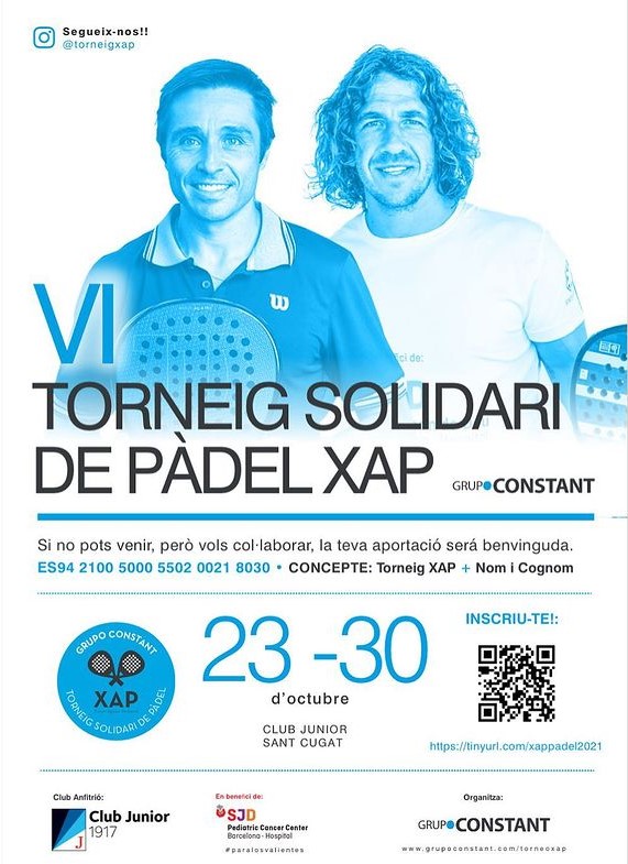 Torneo solidario XAP 2021