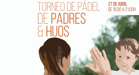 Padres e hijos, juntos con el pádel como unión