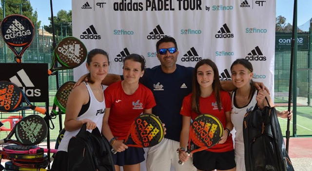 Torneo adidas padel chicas campeonas