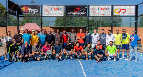 Gran afluencia y mucho nivel en el torneo de medios de la Federación Madrileña de Pádel