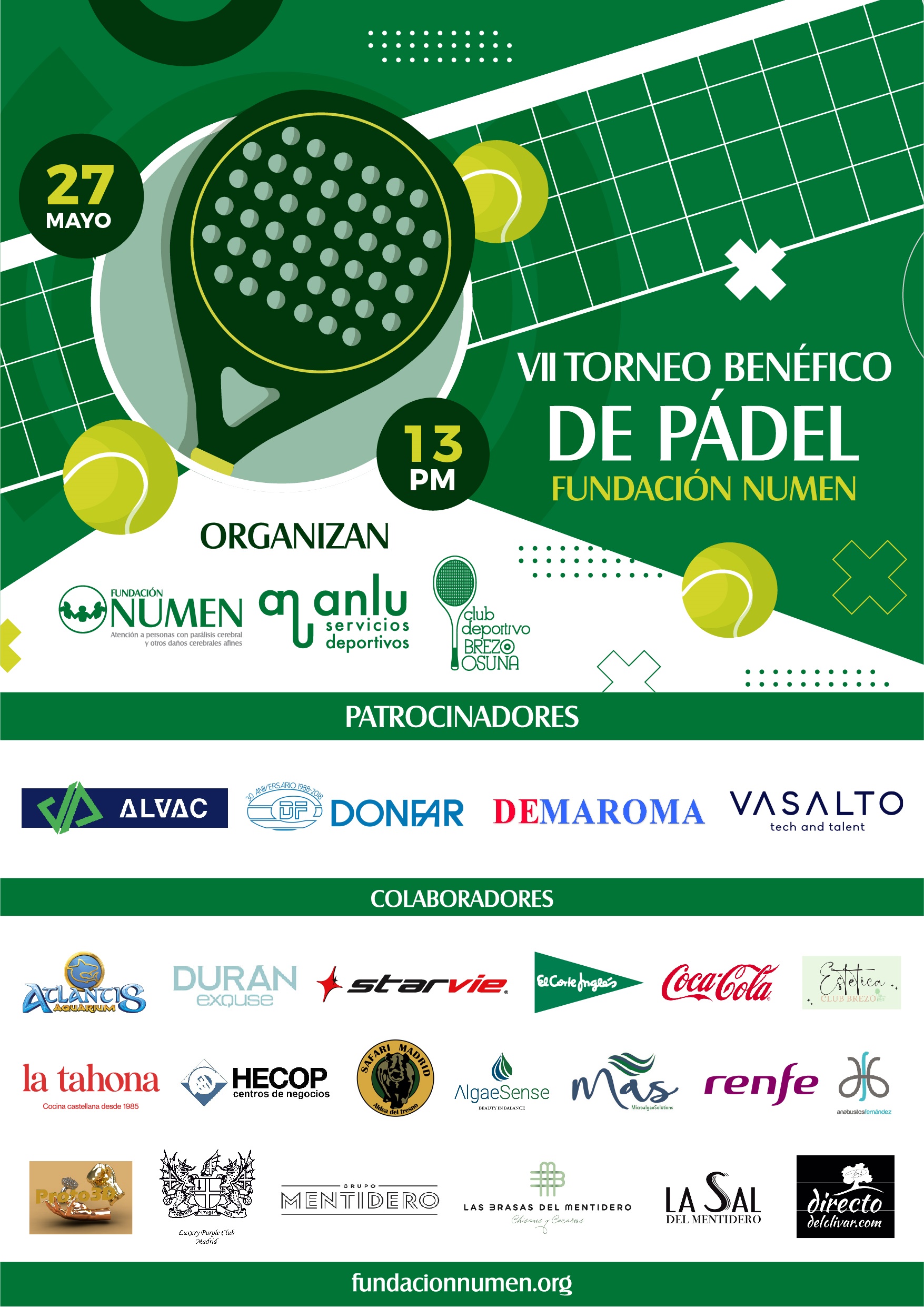 Torneo solidario Fundación Numen 2023 