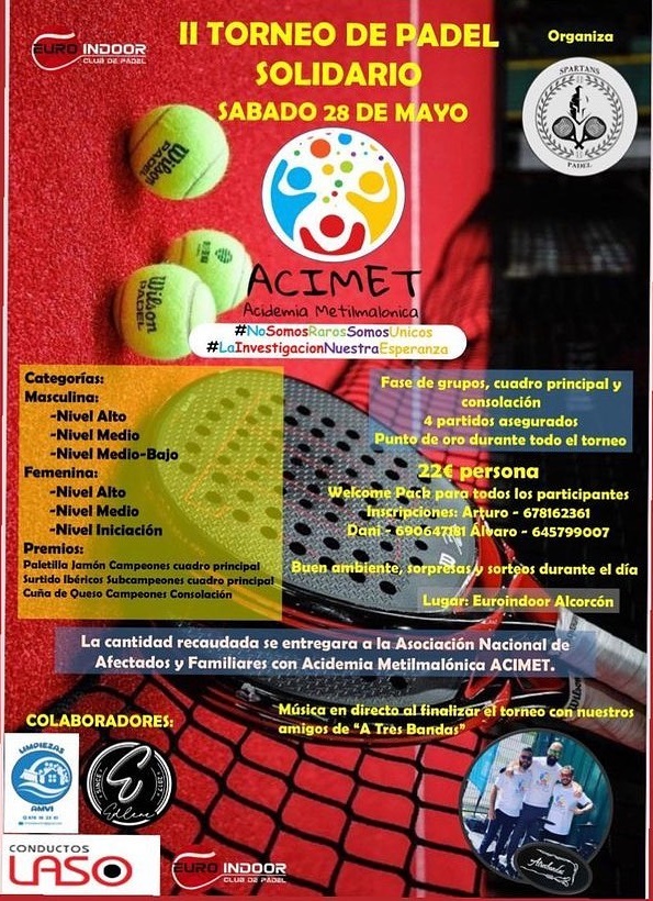 Torneo solidario ACIMET