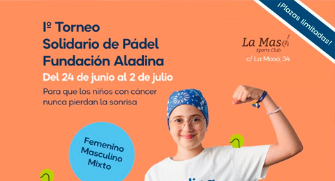 Primera prueba solidaria de la Fundación Aladina: un torneo pensando en los más jóvenes que padecen cáncer