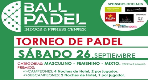 El Club Ball Padel presenta un gran torneo