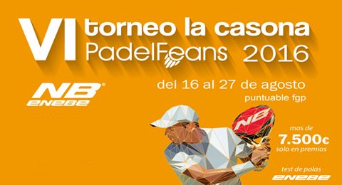 Con el verano, llega el Torneo Enebe Padel Feáns