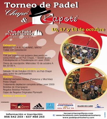 Torneo con aire castizo en el Club Puerto Sherry