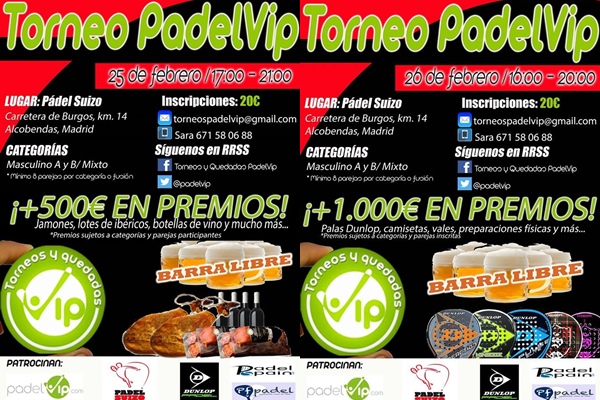 Torneos PadelVip