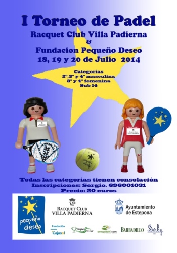 I Torneo Benéfico por los niños con enfermedades crónicas