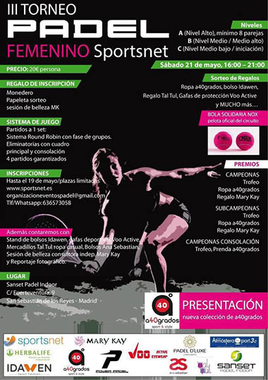 Torneo femenino